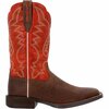 Durango Saddlebrook Acorn Crimson Western Boot, ACORN/CRIMSON, M, Size 11 DDB0447